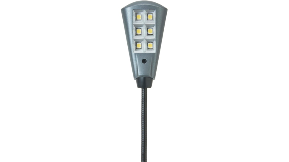 Carson Ultra-Bright Fully Adjustable 6 LED Book Light, Grey FL-66