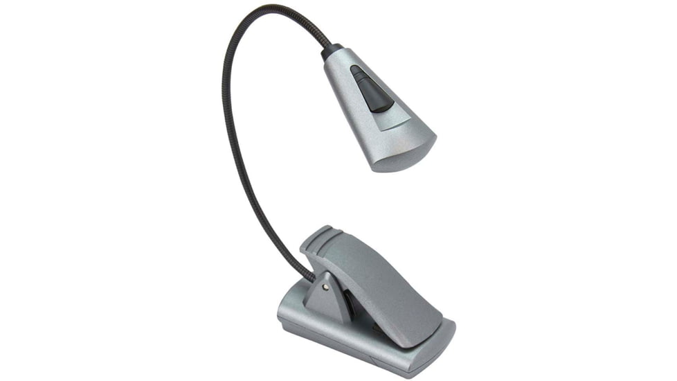 Carson Ultra-Bright Fully Adjustable 6 LED Book Light, Grey FL-66