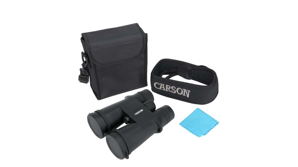 Carson VP Series 12X50mm Binoculars, Black VP-250