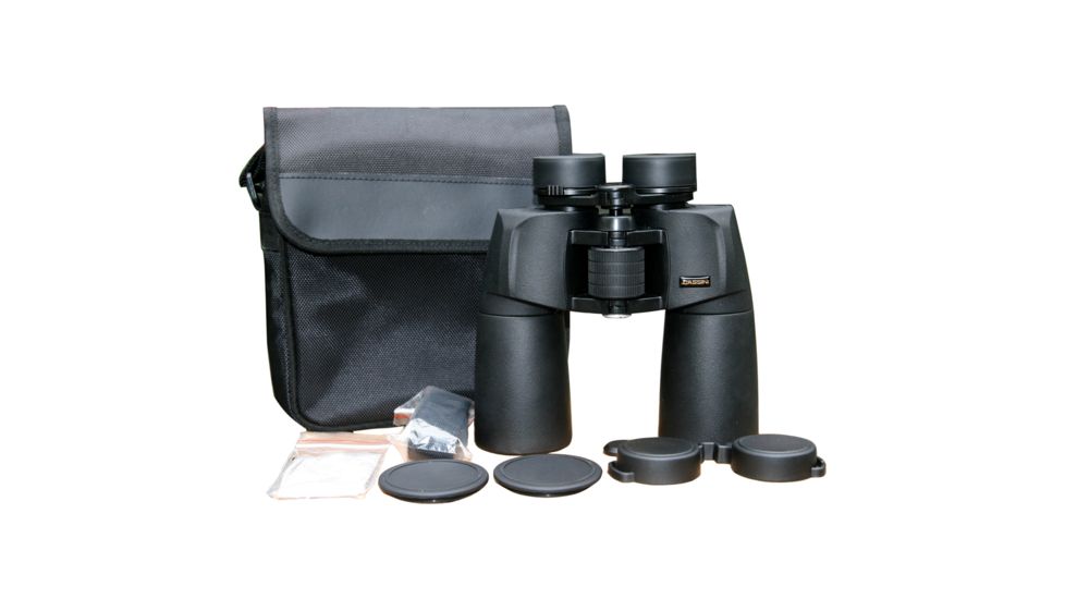 7.5x50mm Waterproof Porro Prism Binocular and Case,Black