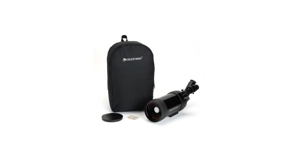 OpticsPlanet Exclusive Celestron 90mm Maksutov Angled Spotting Scope w/Tripod 52268-OP