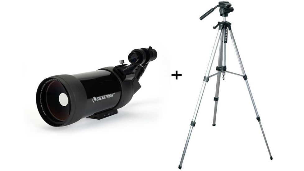 OpticsPlanet Exclusive Celestron C90 Mak Spotting Scope with Tripod
