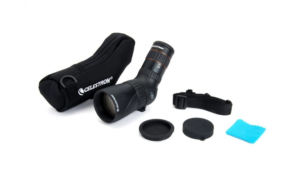 Celestron Hummingbird 7-22x50mm ED Angled Micro Spotting Scope, Black 52307