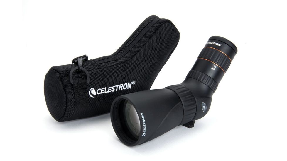 Celestron Hummingbird 9-27x56mm Angled ED Micro Spotting Scope, Black 52308