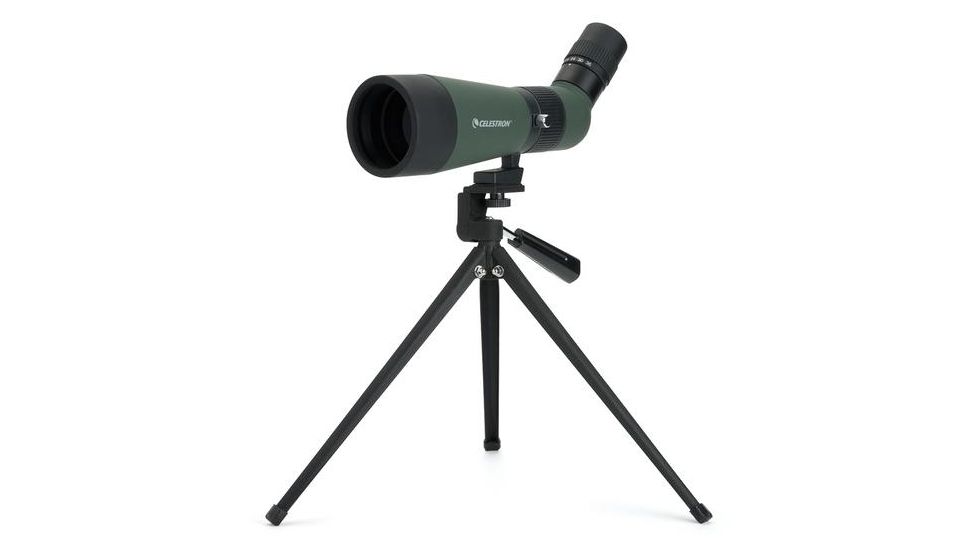 Celestron Land Scout 12-36x60mm Spotting Scope, Green/Black, 52422