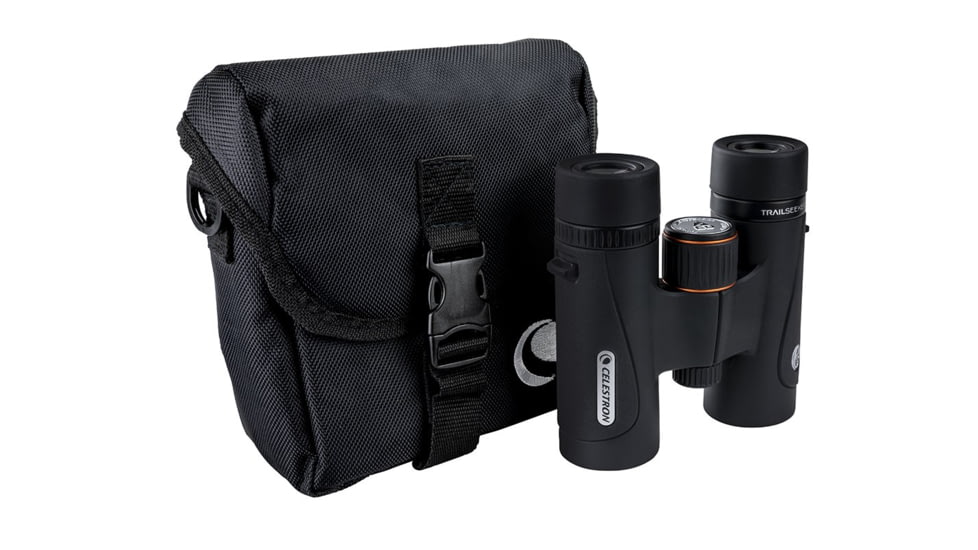 Celestron TrailSeeker ED 8X32 Binoculars, Black, 71401