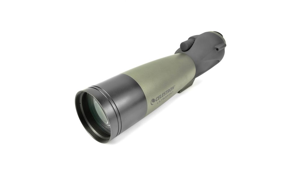 Celestron Ultima 80 Angled Spotting Scope, 20-60x80 Zoom 52250