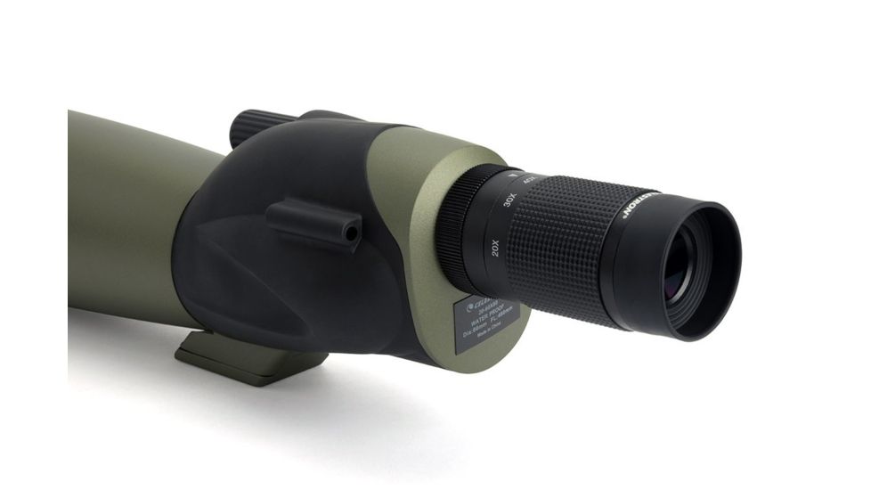 Celestron Ultima 80 Spotting Scope, Straight, 20-60x80 Zoom, Matte, 52254