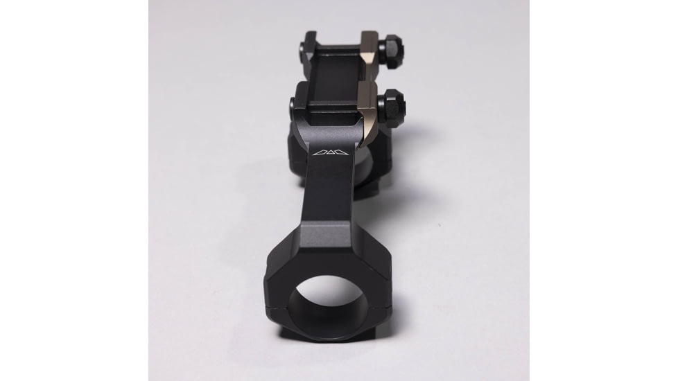 Christensen Arms Cantilever Scope Rings, 0 MOA, Black/Burnt Bronze, 1in, 810-00043-00