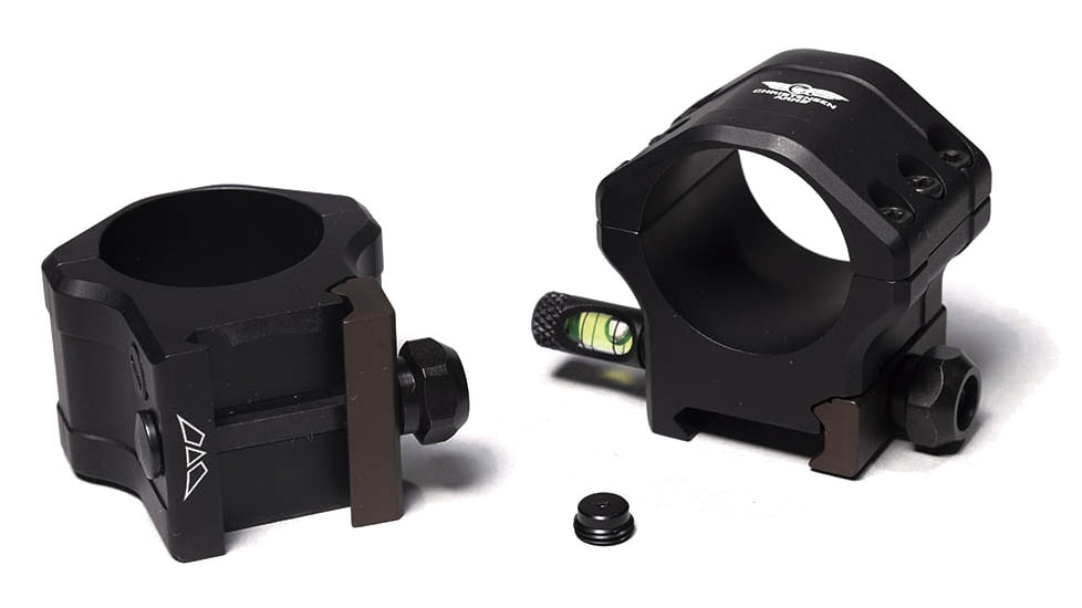 Christensen Arms Tactical Scope Rings, Black/Burnt Bronze, Medium, 30mm, 810-00042-01