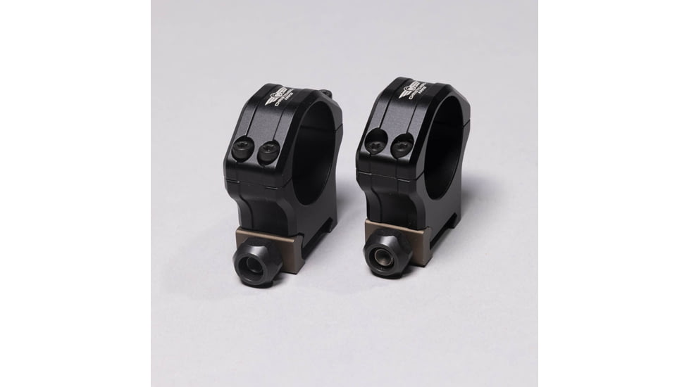 Christensen Arms Ultralight Scope Rings, Black/Burnt Bronze, High, 30mm, 810-00041-04