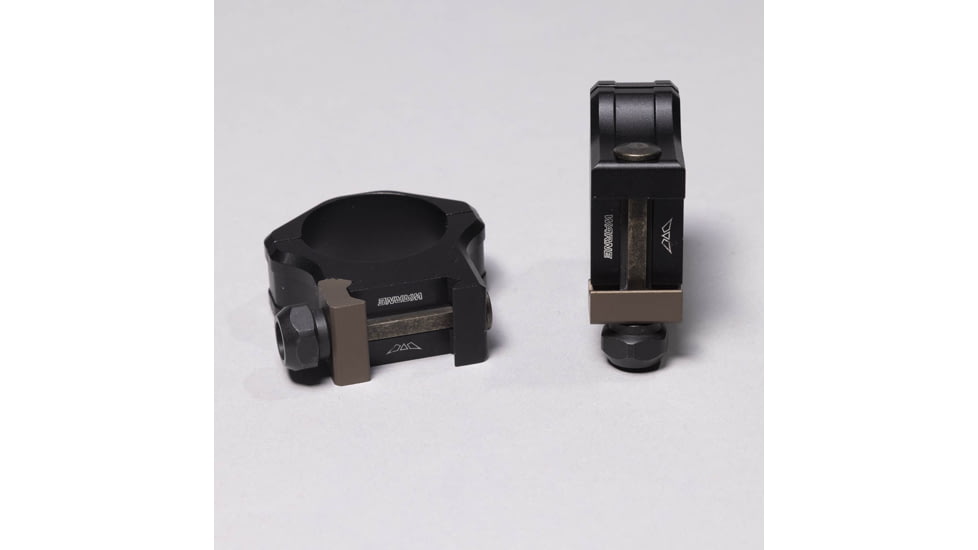 Christensen Arms Ultralight Scope Rings, Black/Burnt Bronze, High, 30mm, 810-00041-04