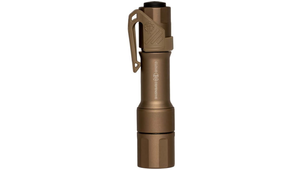 Cloud Defensive Full Size Mission Configurable Handheld Flashlight, Single Output, High Candela, Flat Dark Earth, MCH2.0-HC-S-650-FDE