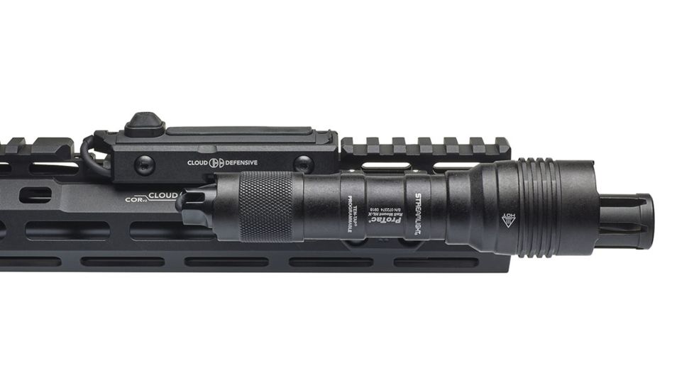 Cloud Defensive Light Control System w/300 Lumen Streamlight ProTac Rail-Mount 1 Weapon Light Combo Kit, Anodized Black, LCSmk2kRM1KIT-black-combo