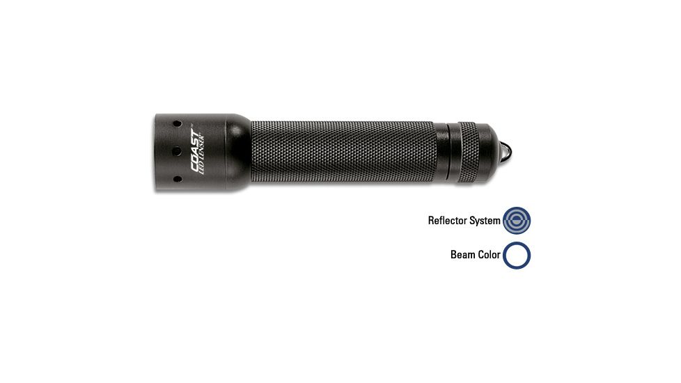 Coast Digitac II- Black case Tactical Use Light LL7847