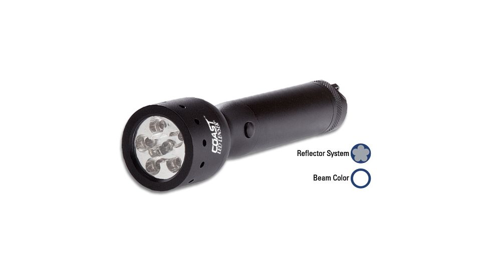Coast V2 6 Chip Flashlight General Use Light LL1006