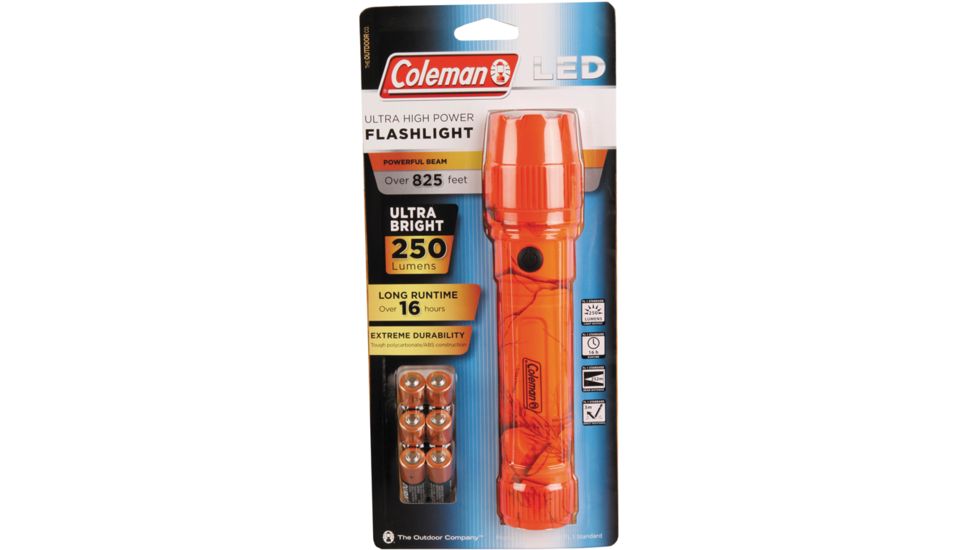 Coleman 6AA, Ultra HP LED Flashlight 187676