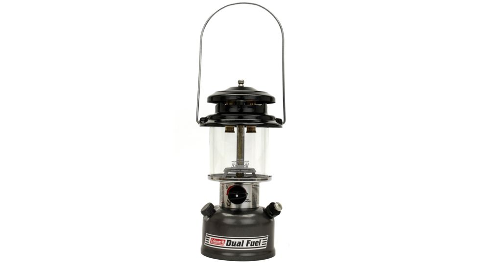 Coleman Premium Dual Fuel Lantern, Extra-bright 861 Lumens on High, 2 Mantle 187707