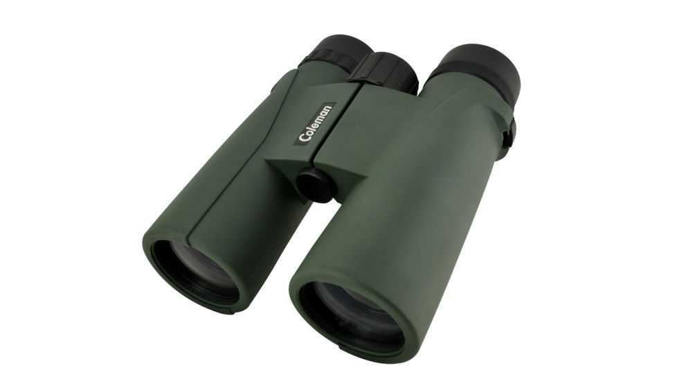 Coleman Signature 10x42 Waterproof Roof Prism Binoculars, Green CS1042WPG