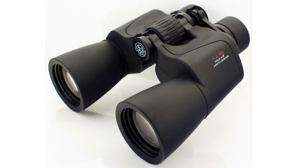 Coleman Signature 7x55 Wide-Angle Porro Prism Binoculars, Black CS750