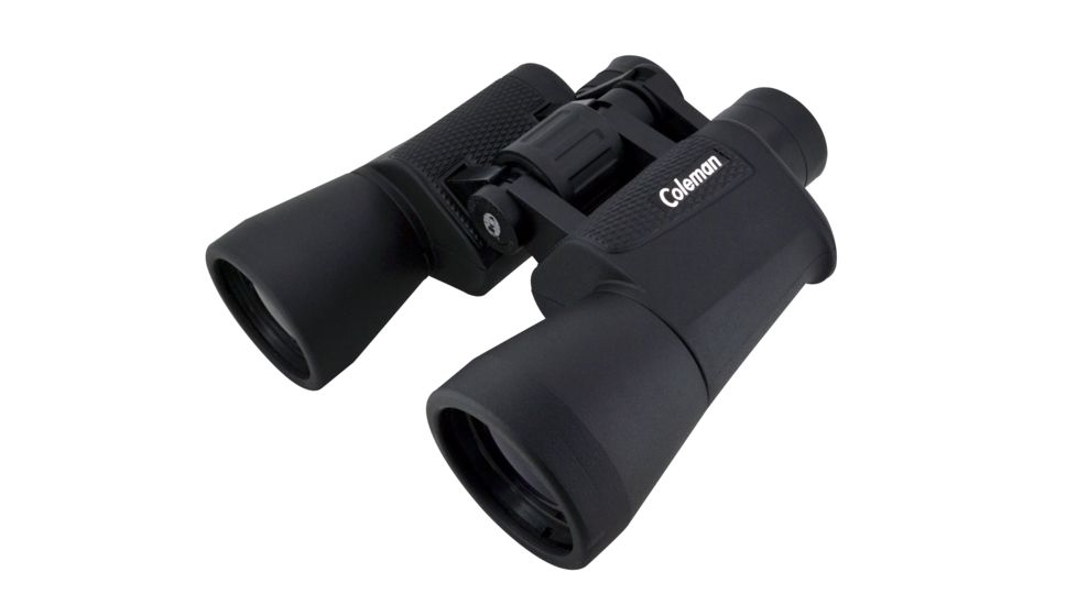 Coleman Silhouette 16x50 Long Eye-Relief Porro Prism Binoculars, Black CA1650