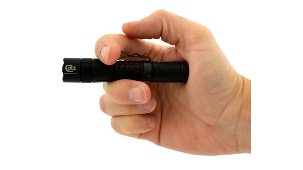 Colt CLTAM100AAA AMRAM Microtac 100 Lumens AAA 1 Black