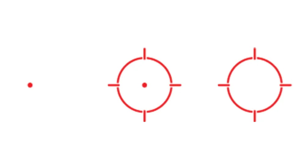 CORD Pandora PB-3 Micro Reflex Red Dot Sight w/Aurawake, 1x22-17mm, 3/32 MOA Dot/Ring Reticle, Black, 226251
