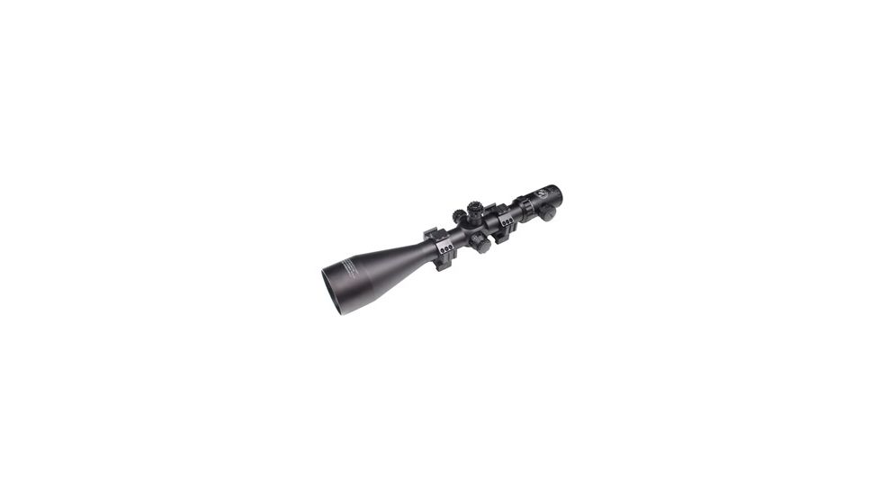 CounterSniper Optics 4-50 Tactical Scope w/ 75 MM Objective 34 MM w/34 MM Mount Set, GEN 3, Contract Overrun - RFP, Black DOH423