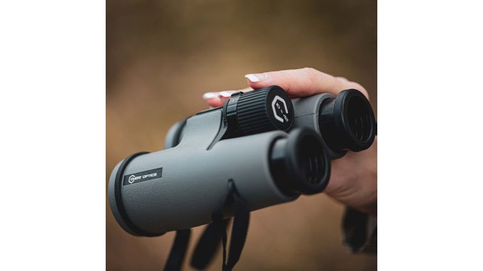 Covert Optics 8x42 Binocular, Roof Prism, Grey, CC0081
