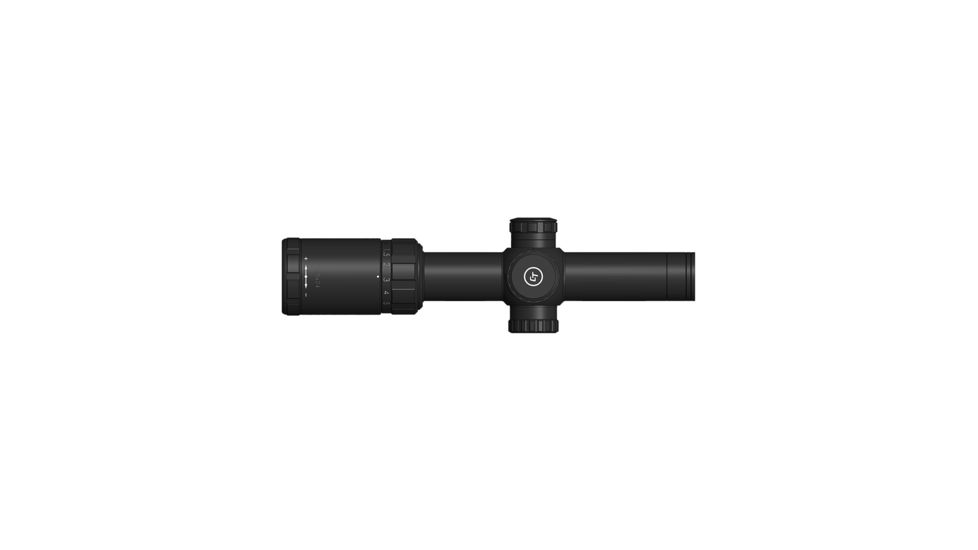 Crimson Trace 2 Series Tactical Rifle Scope, 1-4x24mm, FFP, 30mm Tube, SR4-MOA Illuminated Reticle, Black CTA-2104