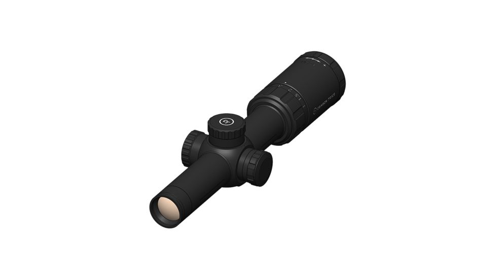 Crimson Trace 2 Series Tactical Rifle Scope, 1-4x24mm, FFP, 30mm Tube, SR4-MOA Illuminated Reticle, Black CTA-2104