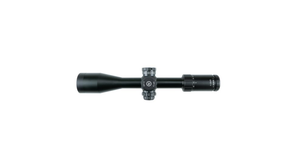 Crimson Trace 3 Series Tactical Rifle Scope, 4-20x50mm, FFP, 30mm Tube, LR1-MIL Illuminated Reticle, Black CTL-3420