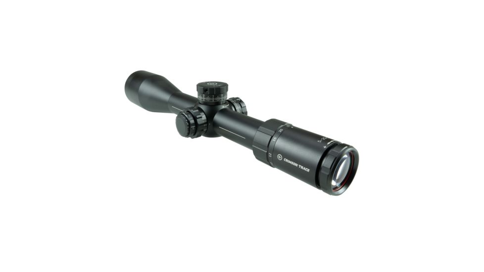 Crimson Trace 3 Series Tactical Rifle Scope, 5-25x56mm, FFP, 34mm Tube, MR1-MIL Illuminated Reticle, Black CTL-3525