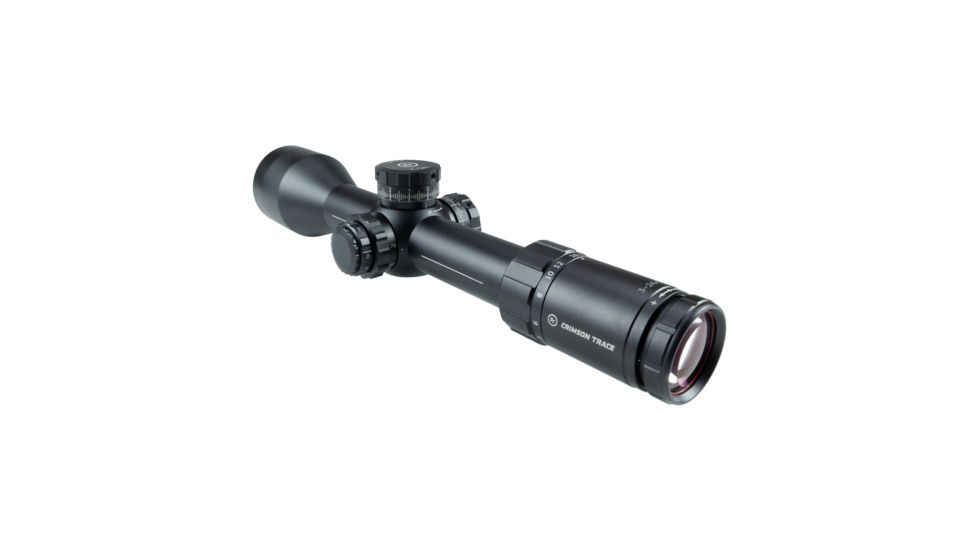 Crimson Trace 5 Series Tactical Rifle Scope, 3-24x56mm, FFP, 34mm Tube, LR1-MIL Illuminated Reticle, Black CTL-5324