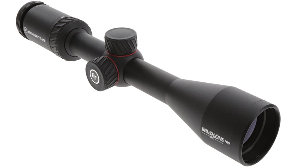 Crimson Trace Brushline Pro Rifle Scope, 2.5-10x42mm, 1in Tube, Second Focal Plane, CT Custom BDC PRO Reticle, MOC Coating