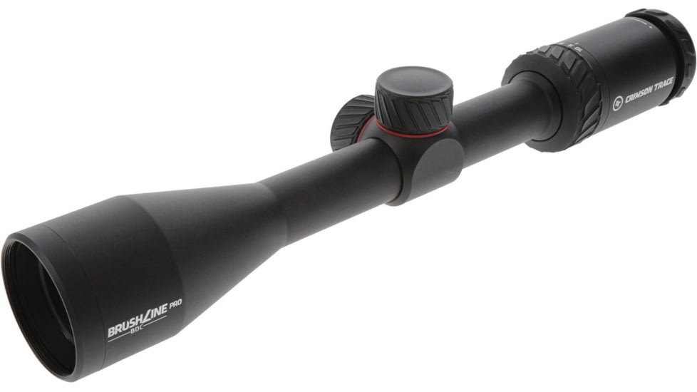 Crimson Trace Brushline Pro Rifle Scope, 2.5-10x42mm, 1in Tube, Second Focal Plane, CT Custom BDC PRO Reticle, MOC Coating