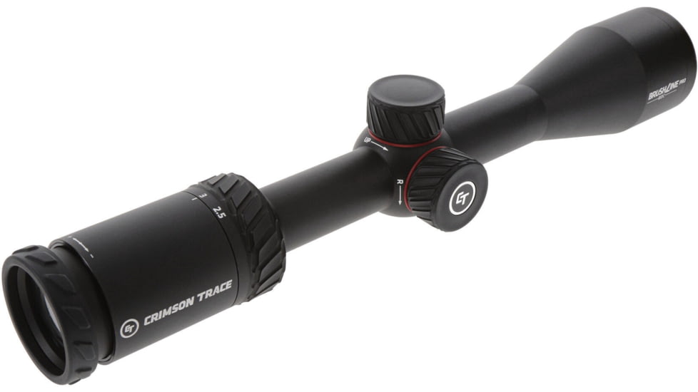 Crimson Trace Brushline Pro Rifle Scope, 2.5-10x42mm, 1in Tube, Second Focal Plane, CT Custom BDC PRO Reticle, MOC Coating