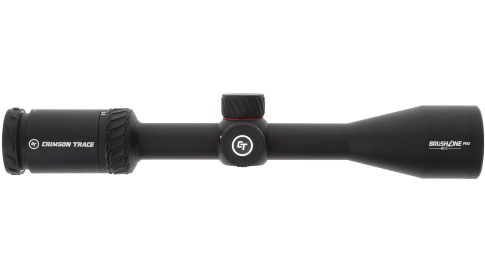 Crimson Trace Brushline Pro Rifle Scope, 2.5-10x42mm, 1in Tube, Second Focal Plane, CT Custom BDC PRO Reticle, MOC Coating