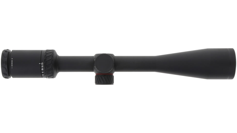 Crimson Trace Brushline Pro Rifle Scope, 4-12x40mm, 1in Tube, Second Focal Plane, CT Custom BDC Predator Reticle, MOC Coating, Black, 01-01530