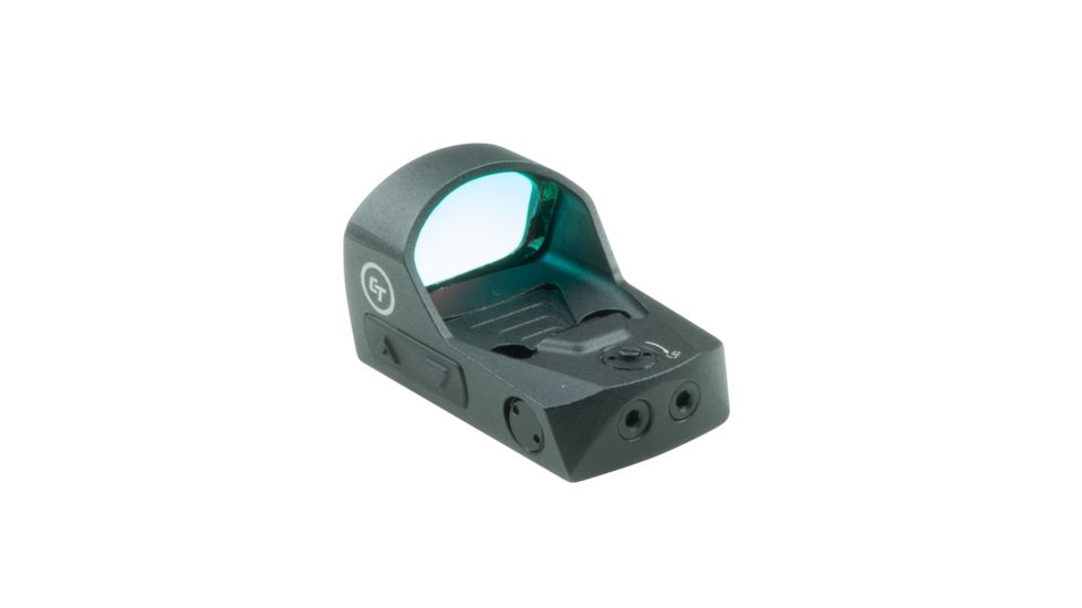 Crimson Trace Compact Electronic Open Reflex Sight for Pistols, 3.25 MOA, Burris Docter Mount, Black CTS-1200