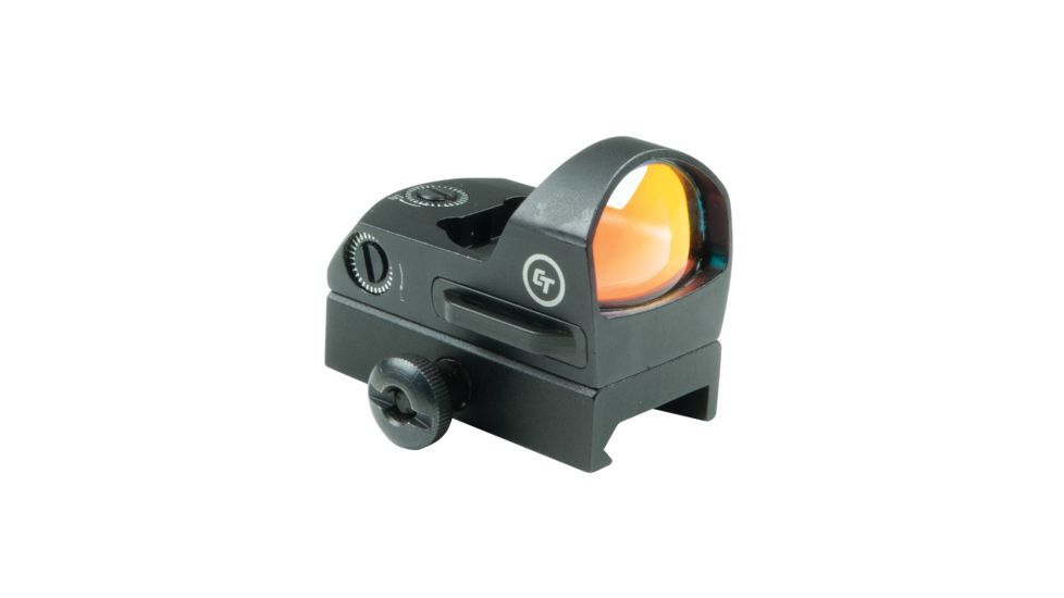 Crimson Trace Compact Electronic Open Reflex Sight for Rifles/Shotguns, 3.25 MOA, Burris Docter/Picatinny Mount, Black CTS-1300