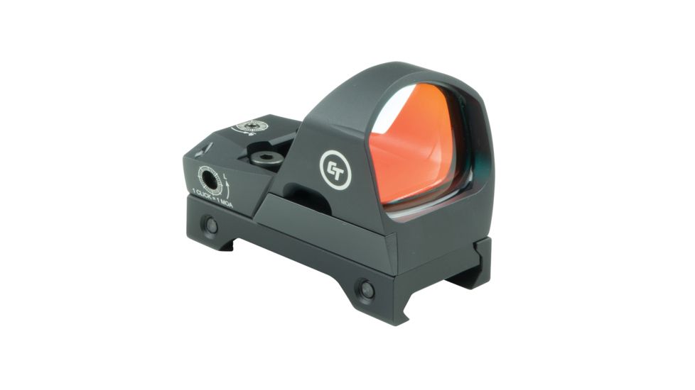 Crimson Trace Compact Electronic Open Reflex Sight for Rifles/Shotguns, 3.25 MOA, Wide FOV, Picatinny Mount, Black CTS-1400