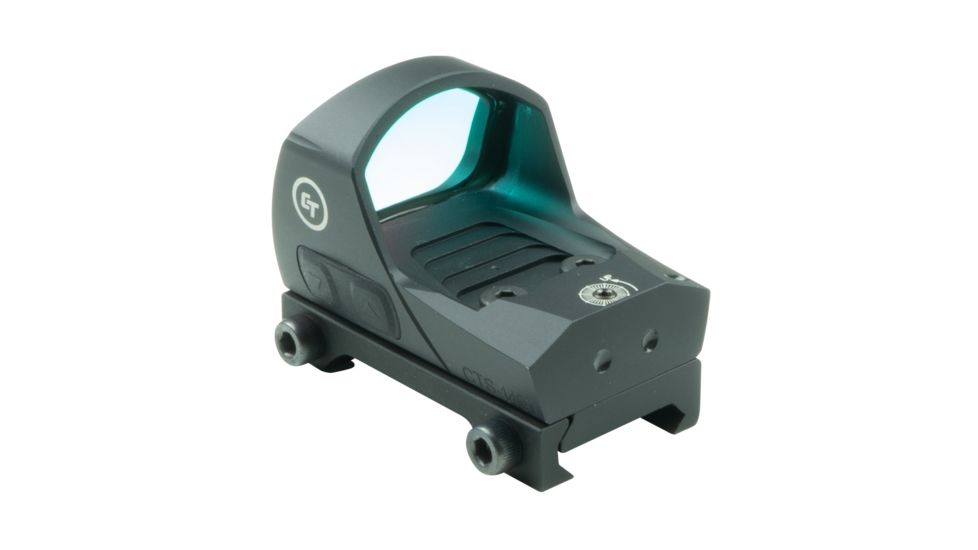 Crimson Trace Compact Electronic Open Reflex Sight for Rifles/Shotguns, 3.25 MOA, Wide FOV, Picatinny Mount, Black CTS-1400