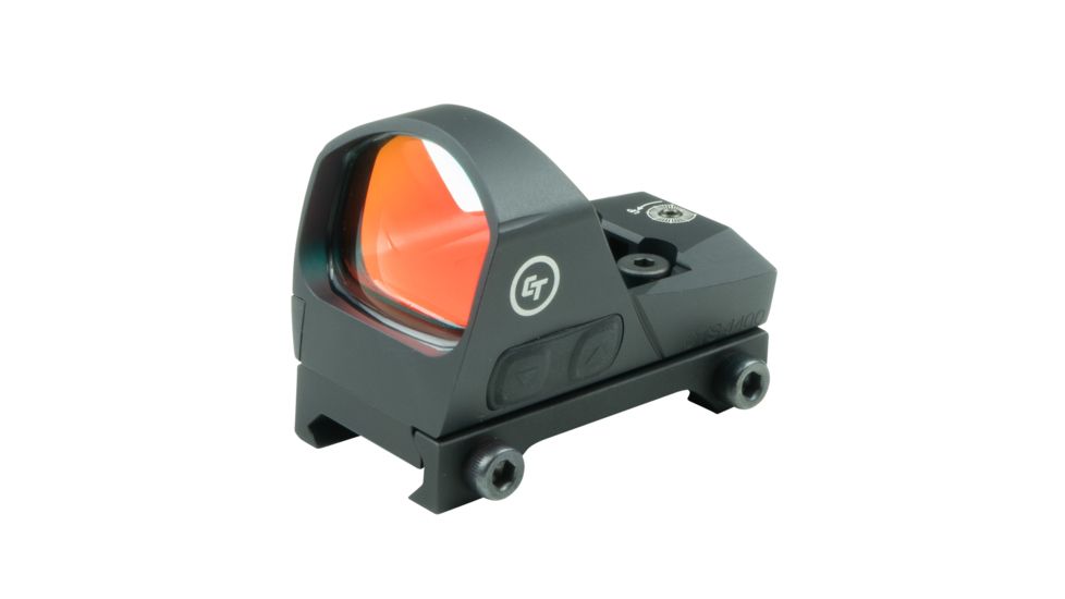 Crimson Trace Compact Electronic Open Reflex Sight for Rifles/Shotguns, 3.25 MOA, Wide FOV, Picatinny Mount, Black CTS-1400
