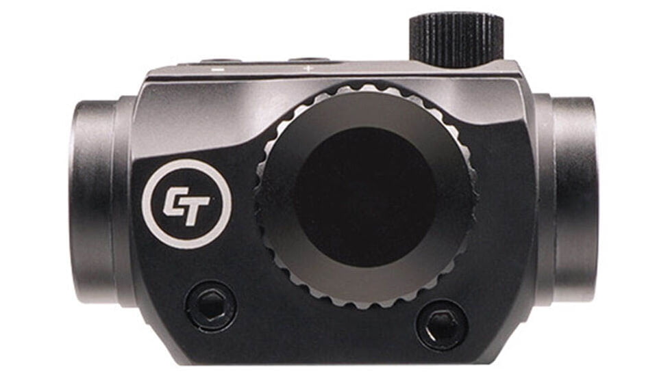 Crimson Trace 1244743 CTS-25 Black 4 MOA Red Dot Reticle, Includes Riser
