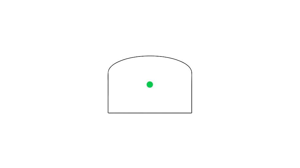 Crimson Trace CT-RAD Micro Pro Reflex Green Dot Sights, 5 MOA Green Dot Reticle, Black, 01-3000038