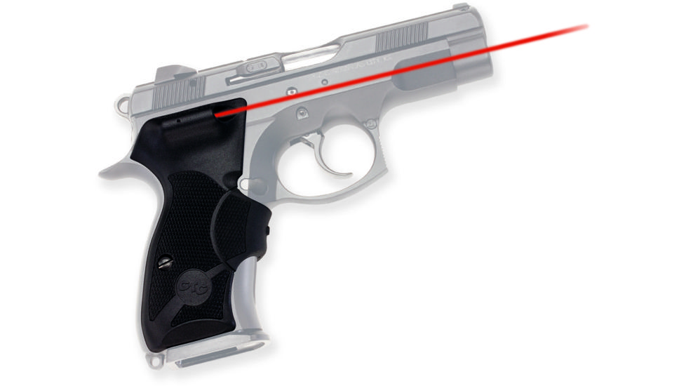 Crimson Trace Front Activation Lasergrip, Black - CZ75D Compact, LG476 