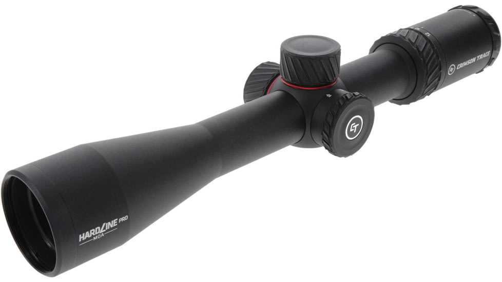Crimson Trace Hardline Pro Rifle Scope, 3-12x42mm, 30mm Tube, Second Focal Plane,CT Custom MR1-MOA Reticle, MOC Coating, Black, 01-01320