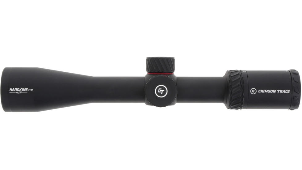 Crimson Trace Hardline Pro Rifle Scope, 3-12x42mm, 30mm Tube, Second Focal Plane,CT Custom MR1-MOA Reticle, MOC Coating, Black, 01-01320