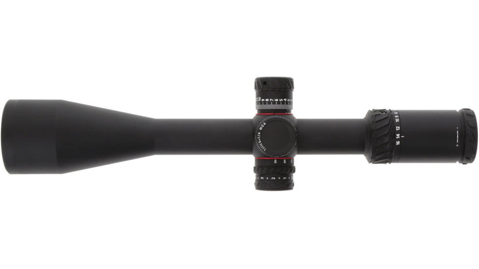 Crimson Trace Hardline Pro Rifle Scope, 4-16x50mm, 30mm Tube, First Focal Plane, Illuminated CT Custom MR1-MOA Reticle, MOC Coating, Black, 01-01020